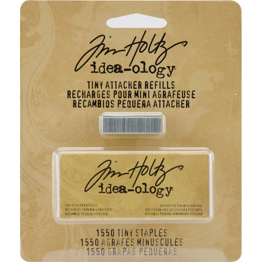 Tim Holtz Idea-Ology Tiny Attacher Refill Staples .25"