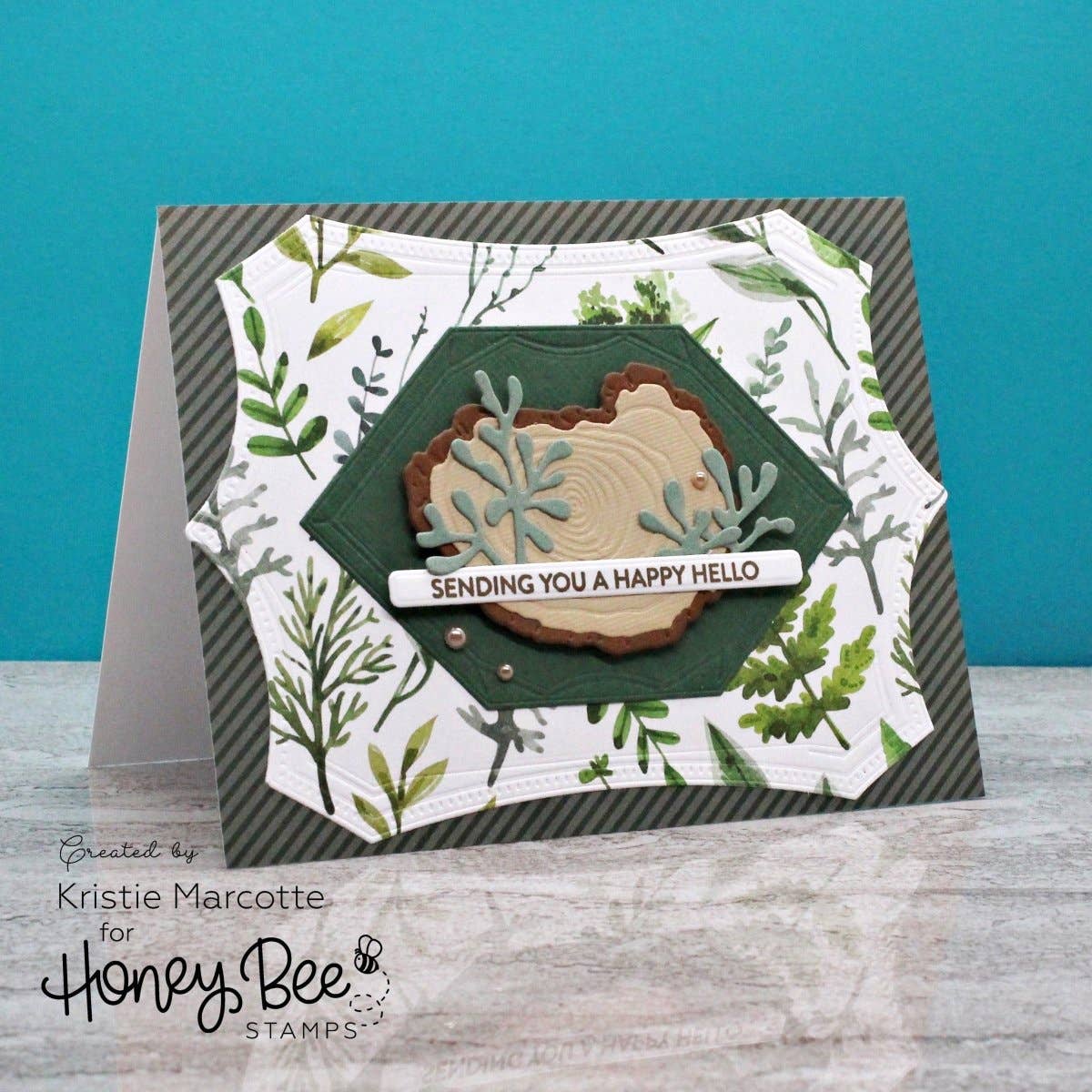 Hone Bee Stamps Mini Messages - 6x6 Photopolymer Stamp Set