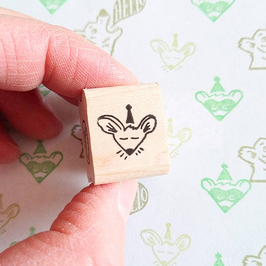 Party Mouse Mini Stamp