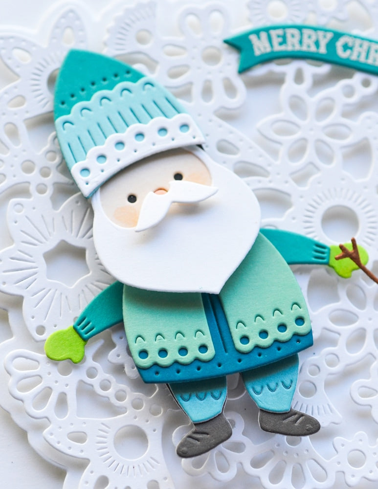 Poppystamps 2642 Nordic Forest Gnome