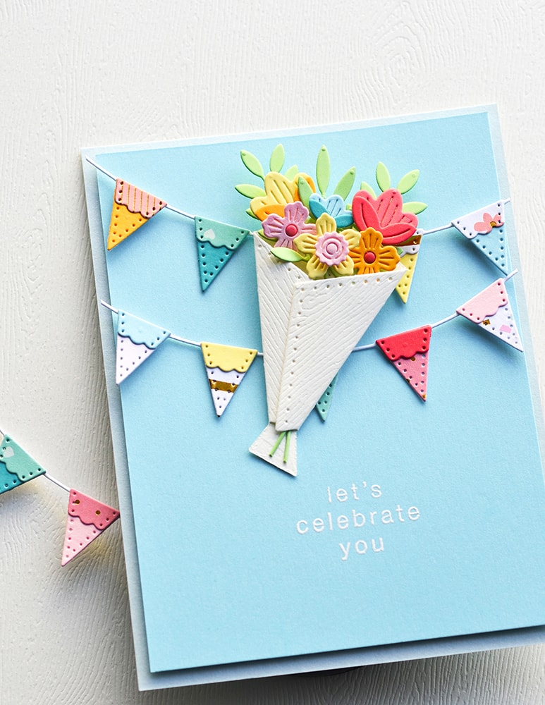 Poppystamps 2680 Handpicked Bouquet Craft Die