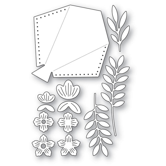 Poppystamps 2680 Handpicked Bouquet Craft Die