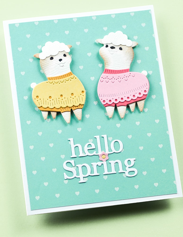 Poppystamps 2730 Hello Spring