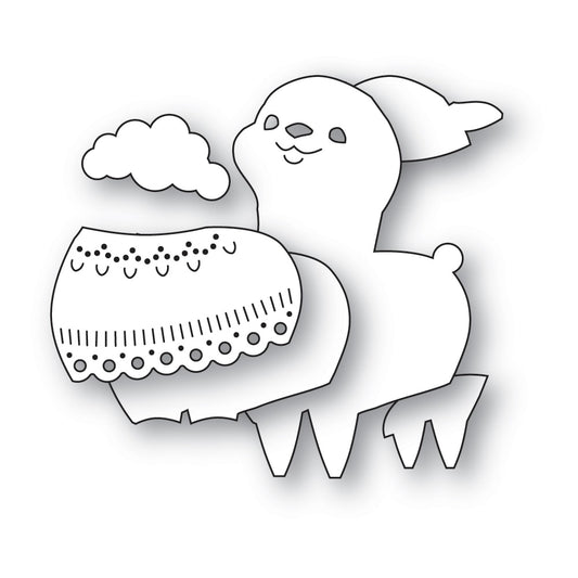 Poppystamps 2692 Nordic Joyful Lamb