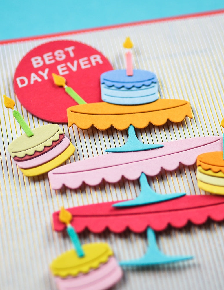 Poppystamps 2696 Layer Cakes Craft Die
