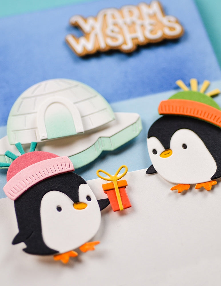 Poppystamps 2698 Floating Igloo and Iceberg Craft Die