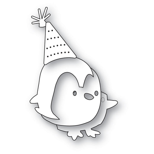Poppystamps 2701 Birthday Penguin Craft Die