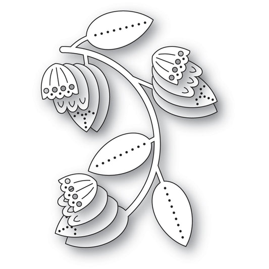 Poppystamps 2716 Nordic Sweeping Branch