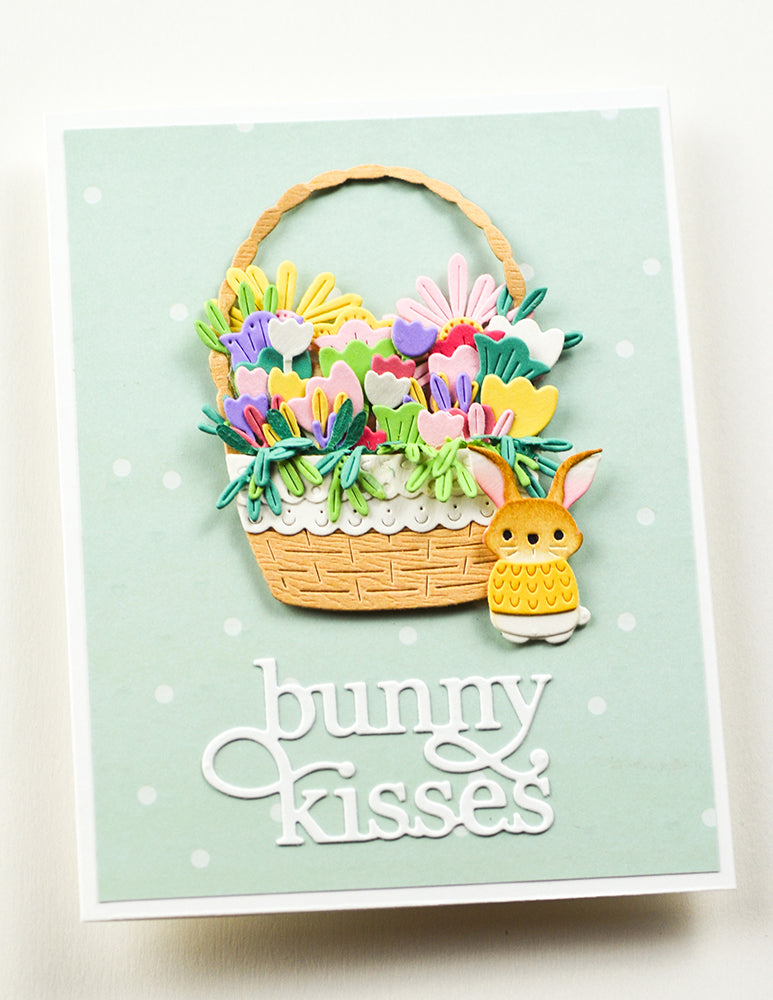 Poppystamps 2726 Bunny Kisses