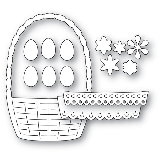 Poppystamps 2718 Nordic Basket