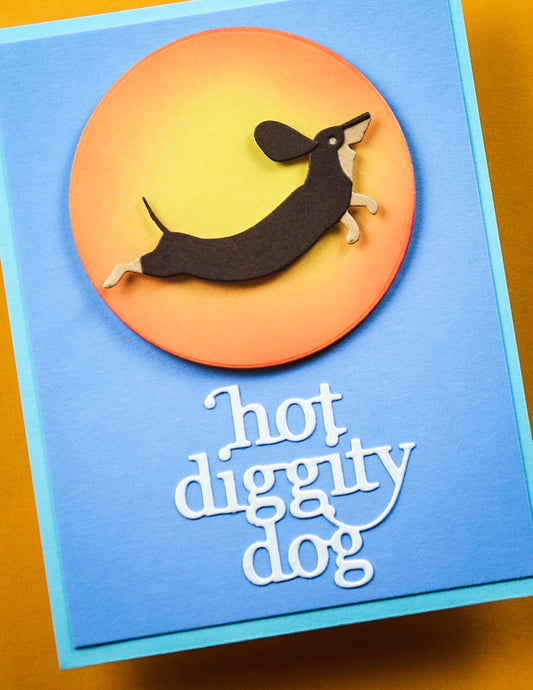 Poppystamps 2736 Hot Diggity Dog Craft Die