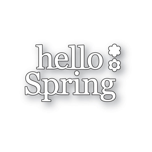 Poppystamps 2730 Hello Spring