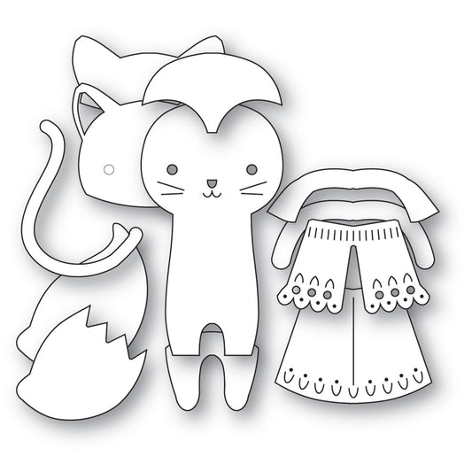 Poppystamps 2733 Nordic Happy Fox