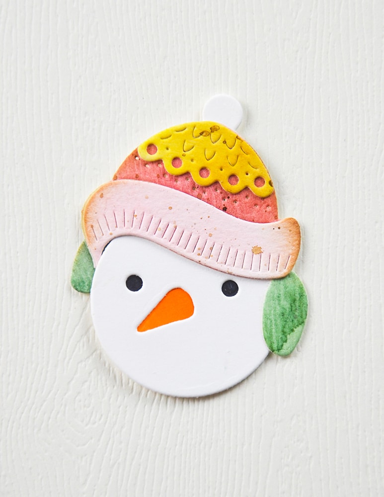 Poppystamps 2742 Nordic Chilly Snowman craft die