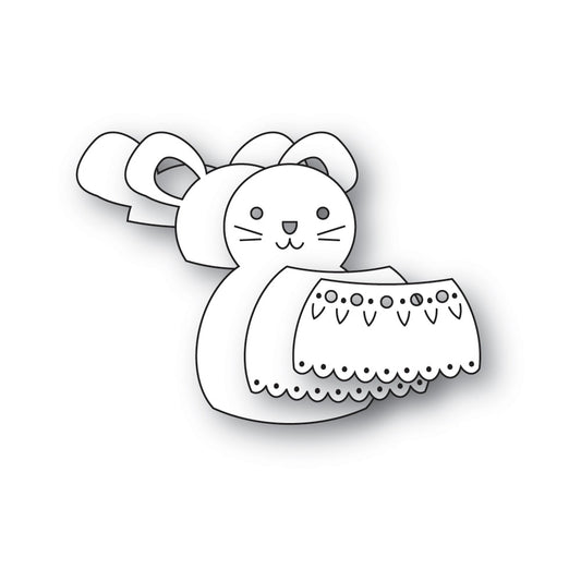 Poppystamps 2743 Nordic Merry Mouse craft die