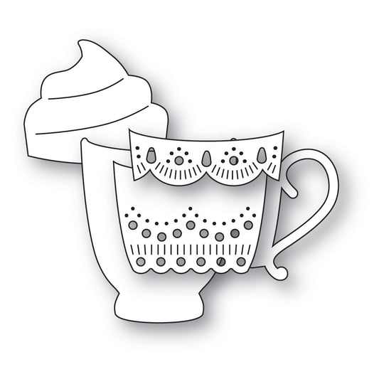 Poppystamps 2746 Nordic Cozy Cocoa craft die