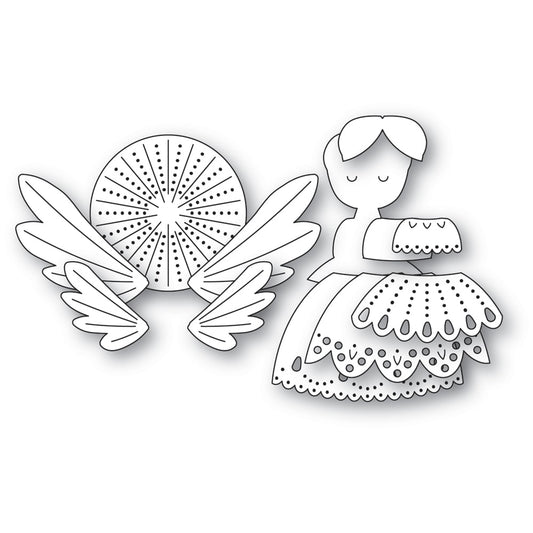 Poppystamps 2748 Nordic Sweet Angel craft die