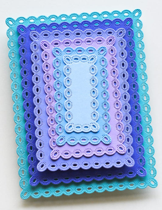 Poppystamps 2764 Fine Eyelet Frames