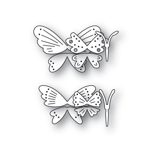 Poppystamps 2767 Nordic Cheery Butterflies