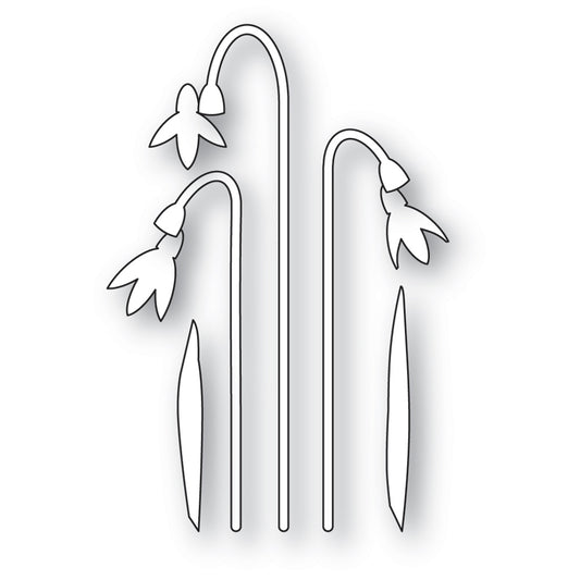 Poppystamps 2772 Snowbell Flowers