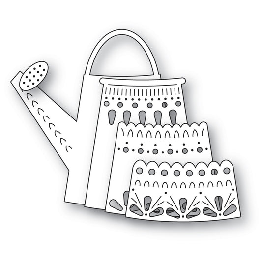Poppystamps 2781 Nordic Watering Can