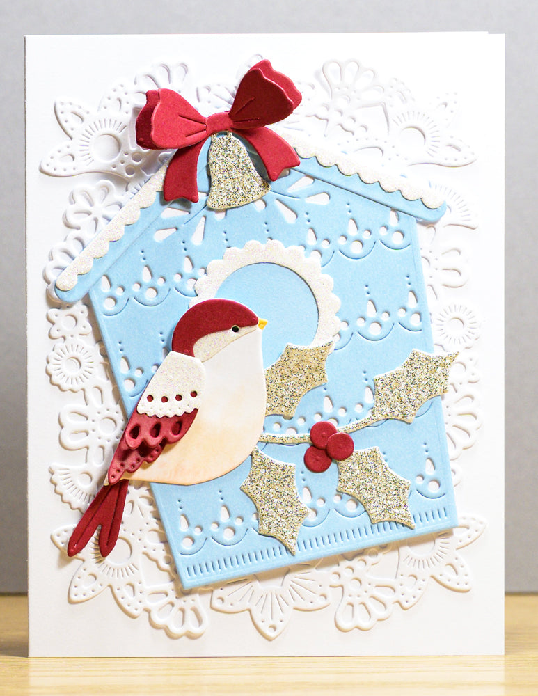 Poppystamps 2802 Nordic Birdhouse Craft Die