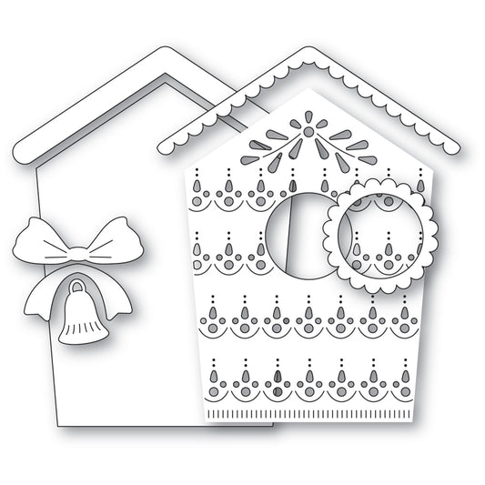 Poppystamps 2802 Nordic Birdhouse Craft Die
