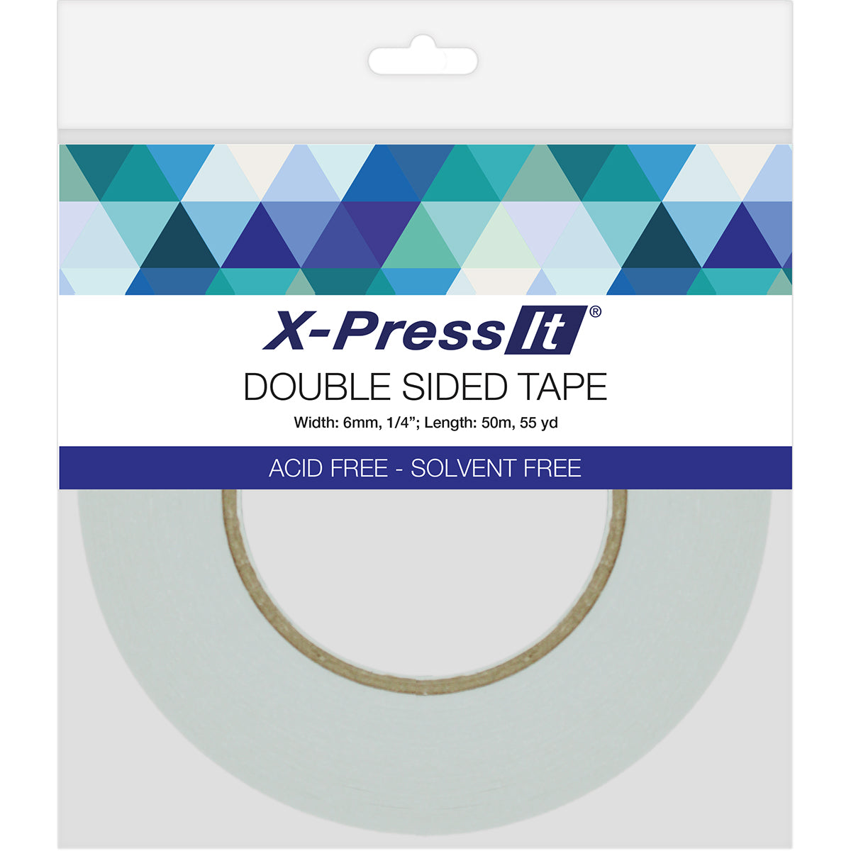 X-Press It Double-Sided Tape 6mm (.25"X55yd)