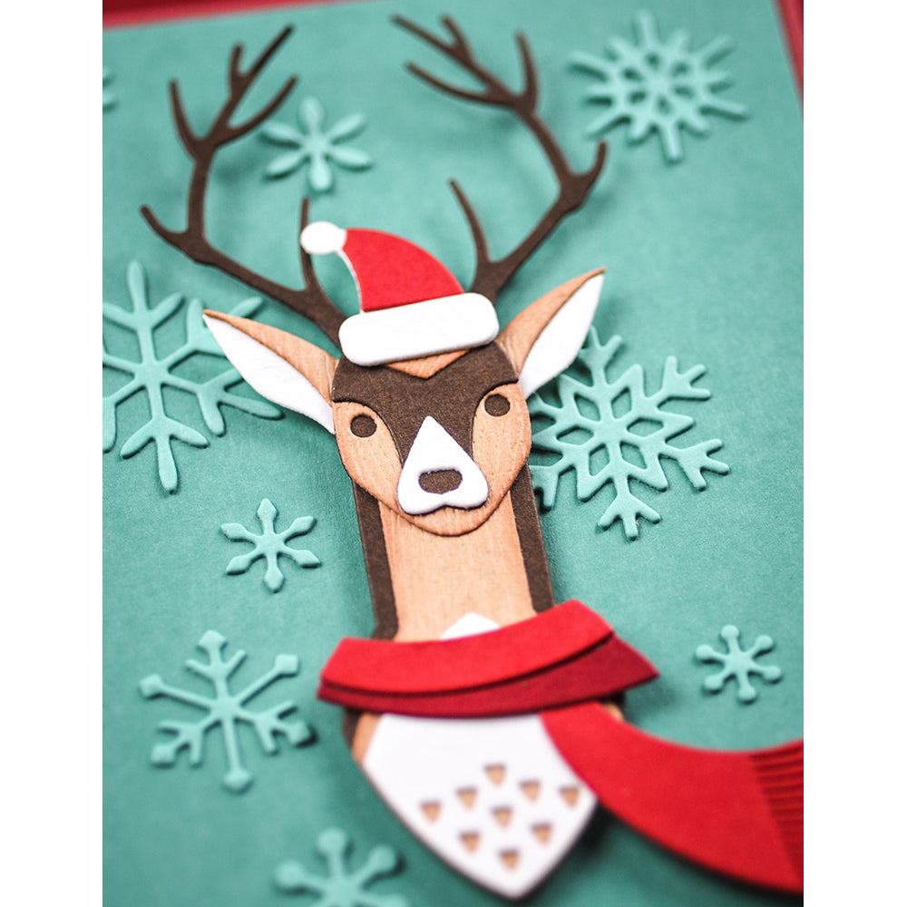 Birch Press 57578 Block Print Deer craft die