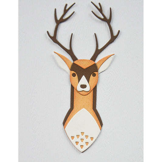 Birch Press 57578 Block Print Deer craft die