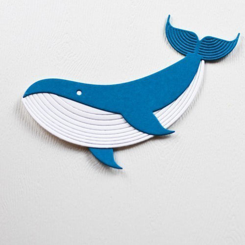 Birch Press 57606 Block Print Majestic Whale craft die