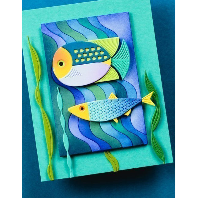 Birch Press 57628 Sea Kelp and Mini Fish craft die