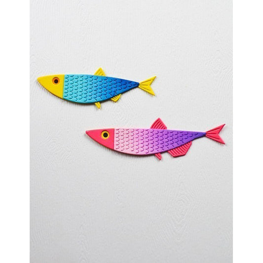 Birch Press 57619 Block Print Sardines craft die