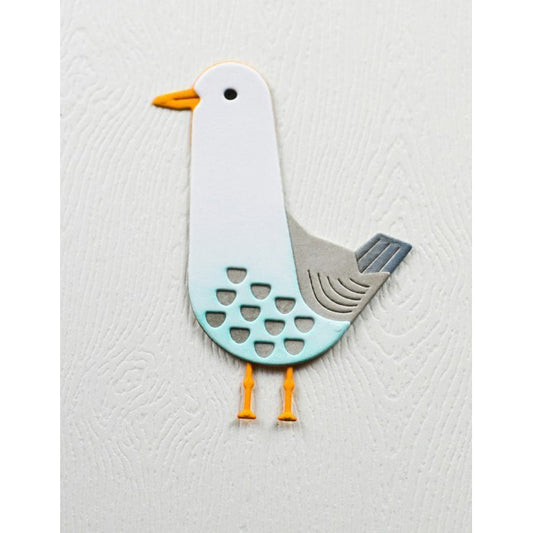 Birch Press 57624 Block Print Happy Seagull craft die
