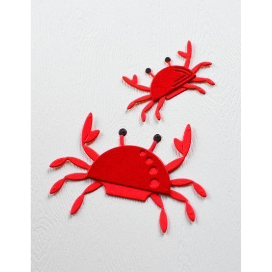 Birch Press 57626 Block Print Dancing Crabs craft die