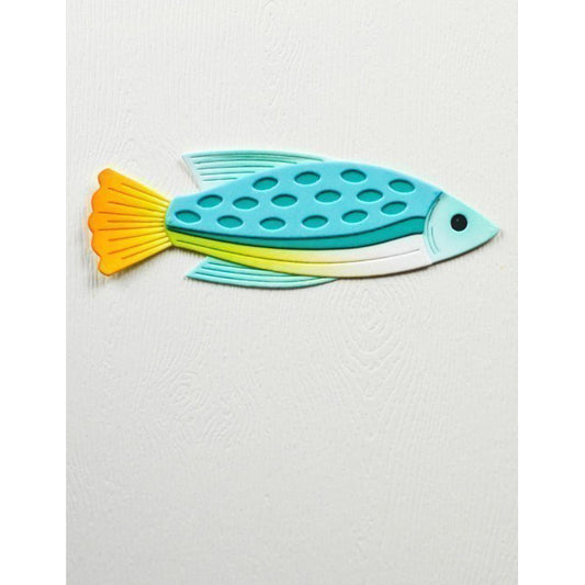 Birch Press 57627 Block Print Swift Fish craft die