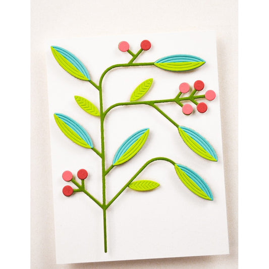 Birch Press 57633 Block Print Mod Branches craft die