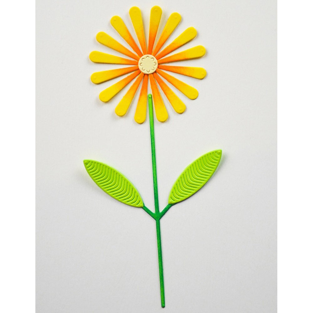 Birch Press 57634 Block Print Daisy Flower craft die