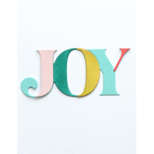 Birch Press 57694 Block Print Festive Joy craft die