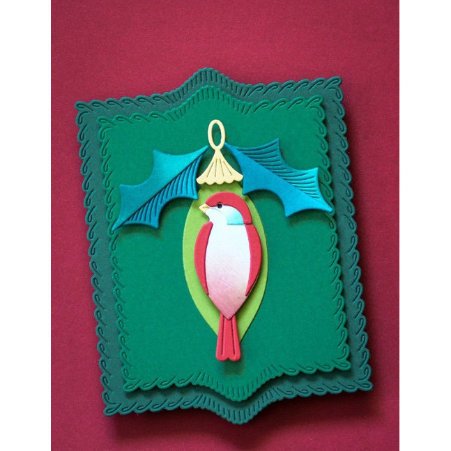 Birch Press 57687 Block Print Scandi Ornament craft die