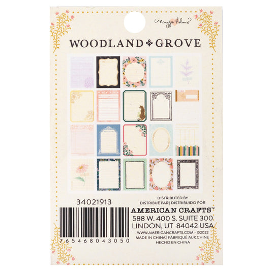 Maggie Holmes Woodland Grove Card Pad 3"X4" Journaling