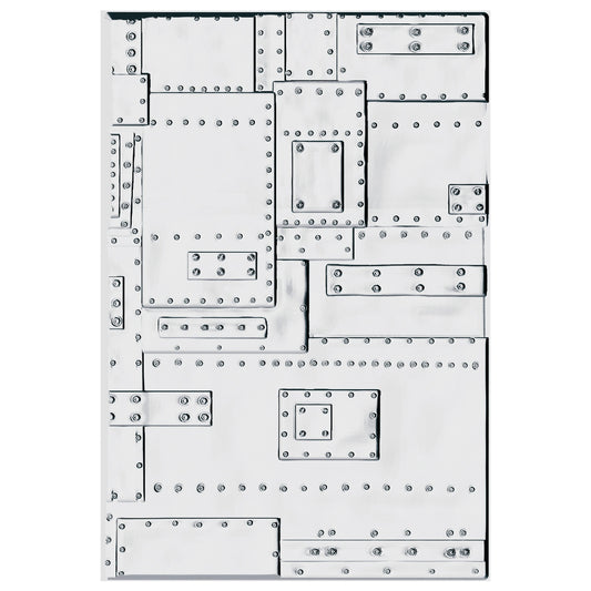 Sizzix 3D Texture Fades Embossing Folder A5 by Tim Holtz - Foundry