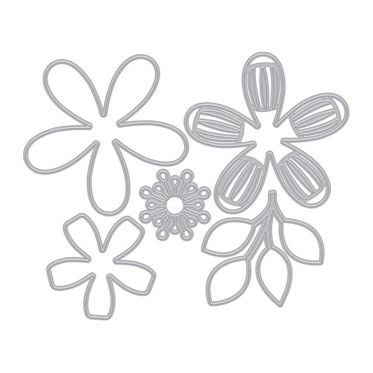 Hero Arts Layering Fancy Dies Large Flower DF233