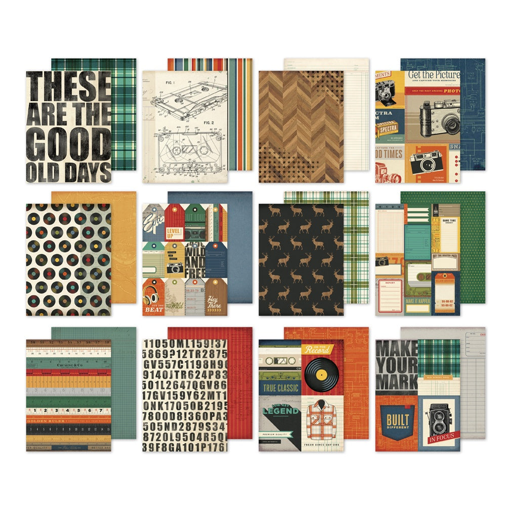 Simple Stories Paper Pad 6"X8" Rustic Legend