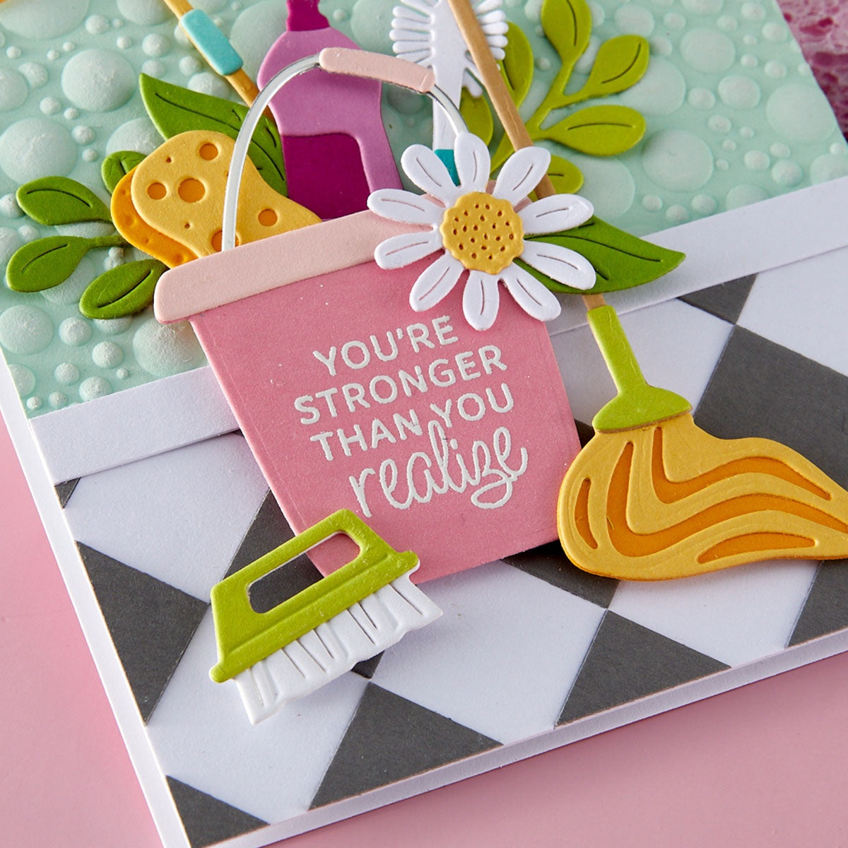 Spellbinders Clear Stamp Set STP-278 Shiny New Day