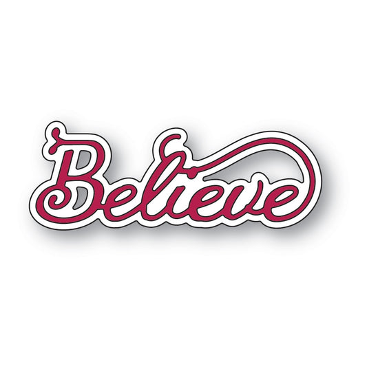 Memory Box 94739 Believe Enchanted Script
