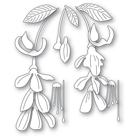 Sale - Memory Box 94785 Lavish Fuchsia Stem craft die