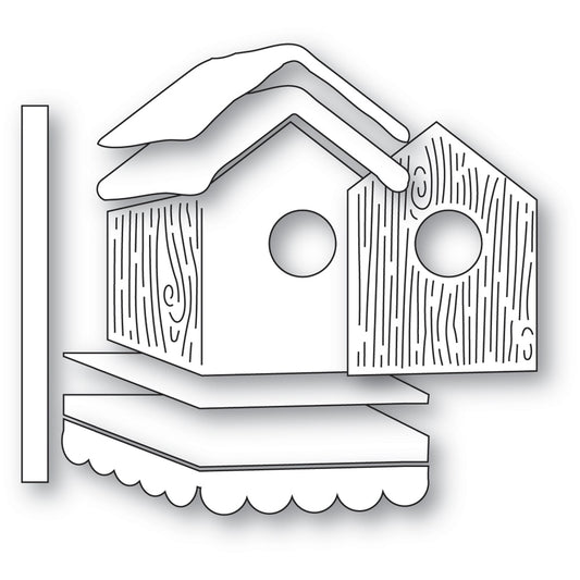 Memory Box 94810 Snowy Birdhouse