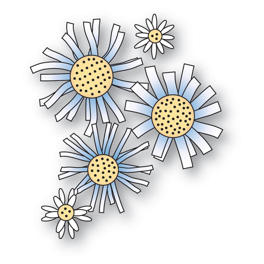 Memory Box 94863 Fringe Flowers Craft Die