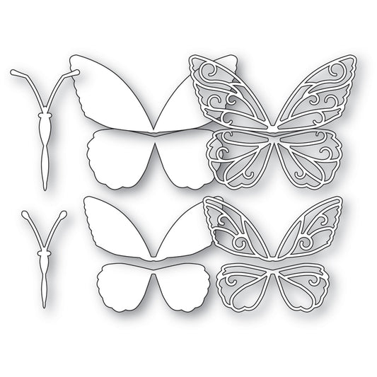 Memory Box 94890 Gypsy Butterflies